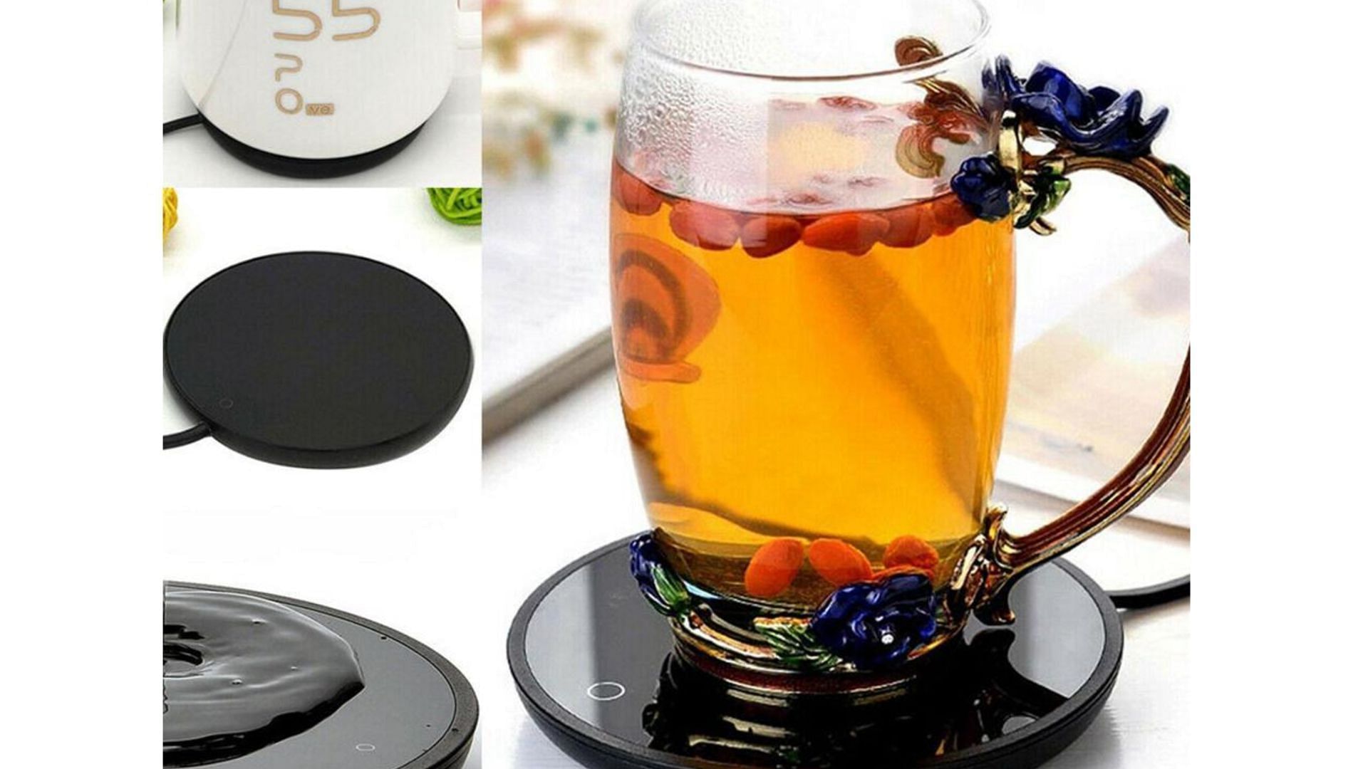 Get the coffee mug warming pad at Holiday Sale (Image via newegg.com)